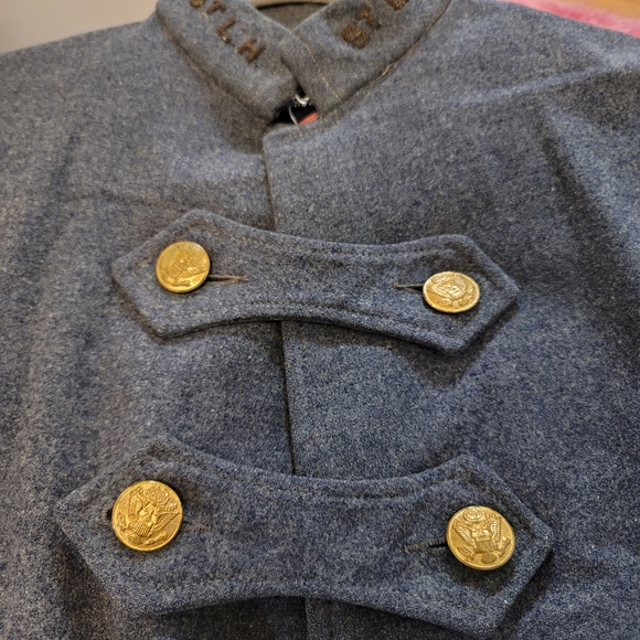 WW2 wool Nurse Cape or Cloke 1940's Era Military - Picture 8 of 11